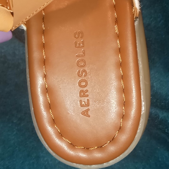 Gorgeous Animal Print Aerosoles Mules. - Picture 8 of 10